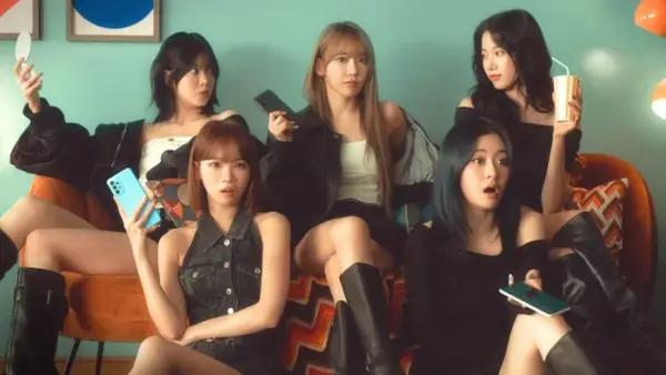 LE SSERAFIM「やってみたい仕事」篇のCM画像