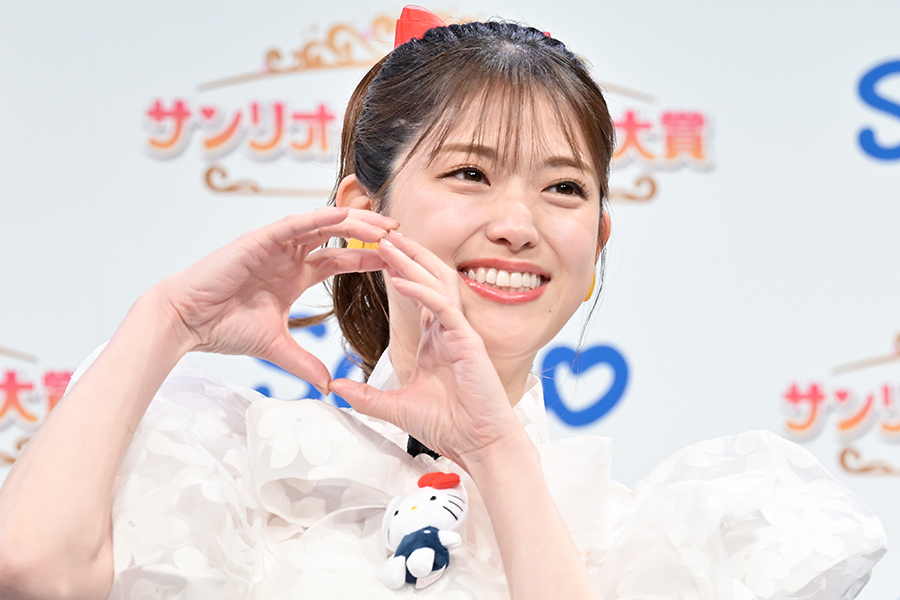 『2024年サンリオキャラクター大賞』開幕イベントに出席した時の画像